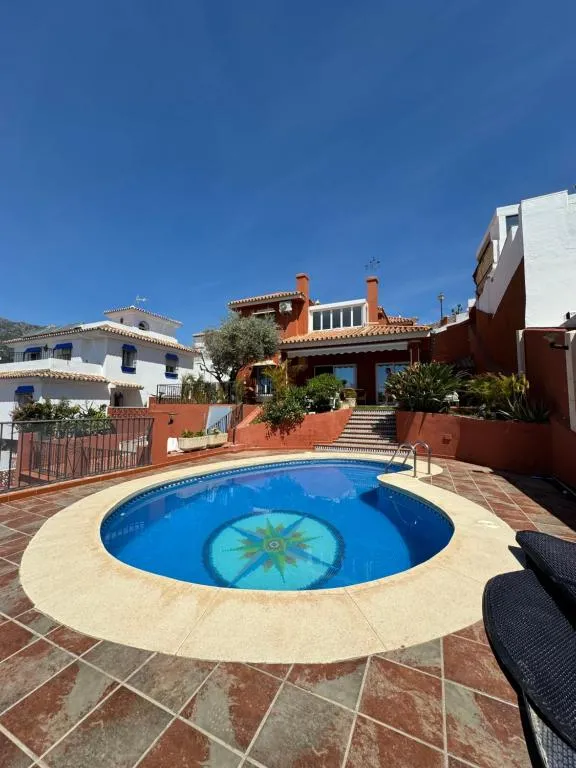 Image of Luxury villa in the heart of the city of Marbella Spain.