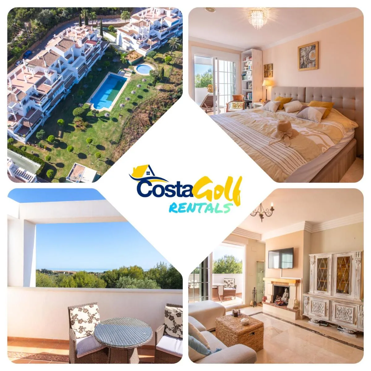 Image 3 of Ático familiar con terraza y bonitas vistas al mar en Marbella – Rio Real 282G