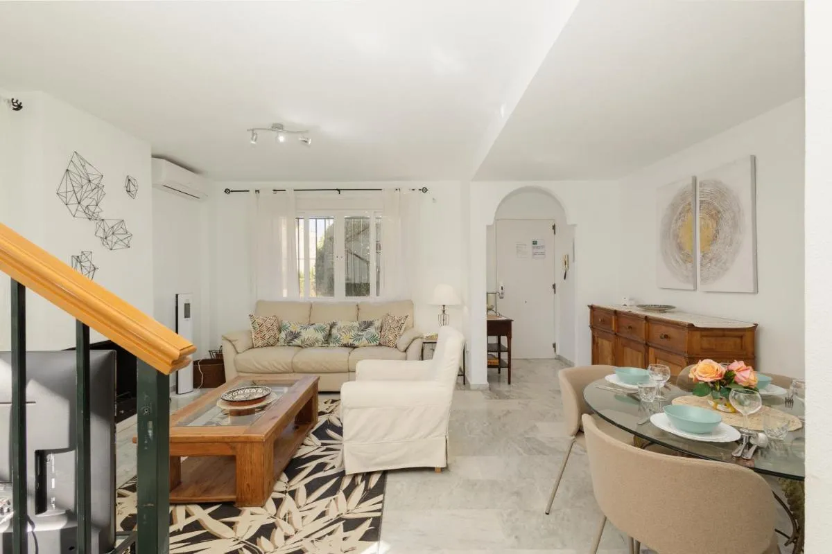Image 1 of Beautiful townhouse walking distance to the beach in Costabella, Marbella