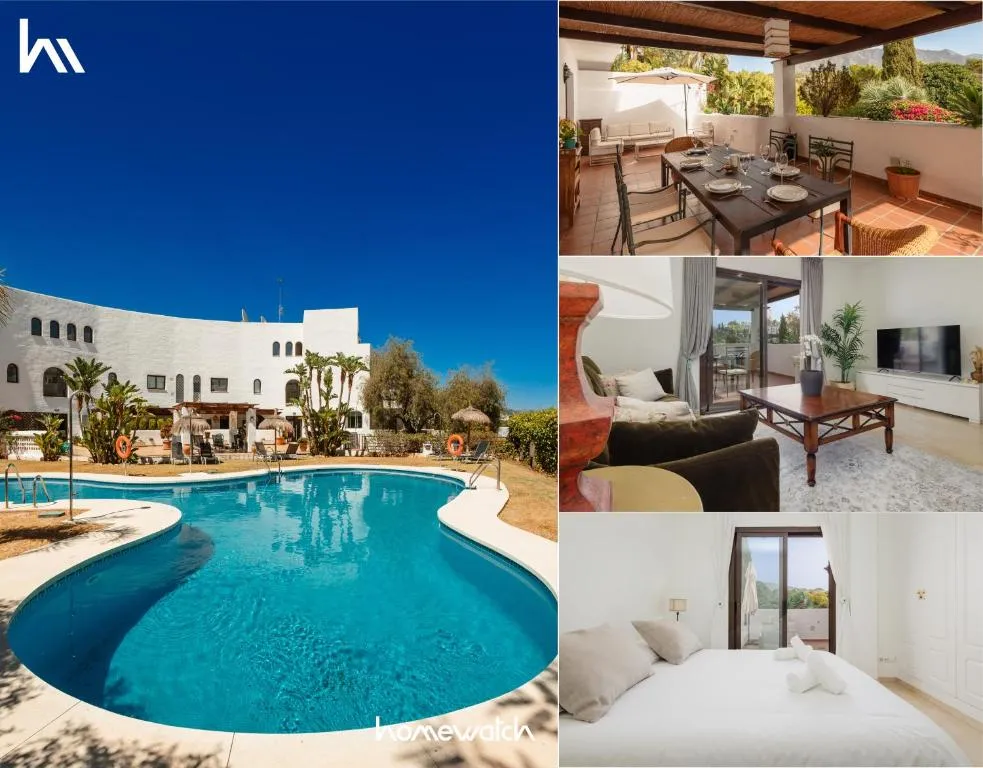 Image of Cozy apartment, with mountain views and large private terrace, on the Golden Mile, Marbella