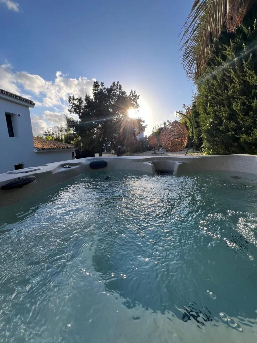 Image 5 of Family Holiday Bliss in Marbella- Brand-New 4 Bedroom VILLA with Garden, Private Pool & Jacuzzi, Marbesa 500 m to the Beautiful Cabopino Beach