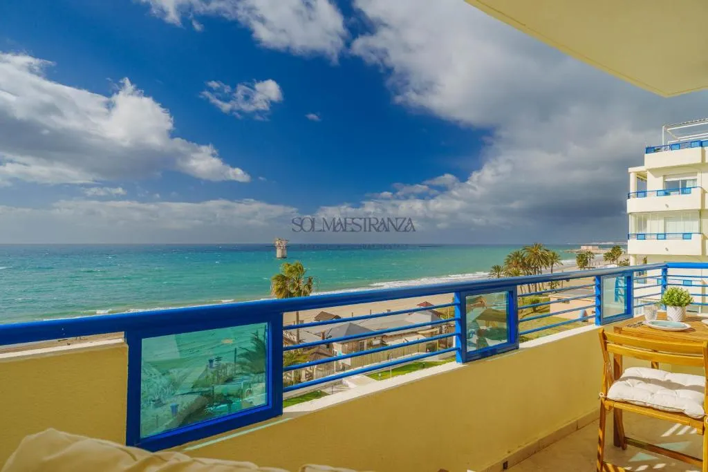Image of Marbella Beach Front View by Sol Maestranza