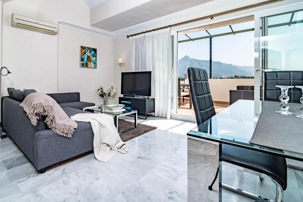 Image 2 of Spacious 2 Bedroom Apartment in Puerto Banus with a Private Terrace and Mountain Views