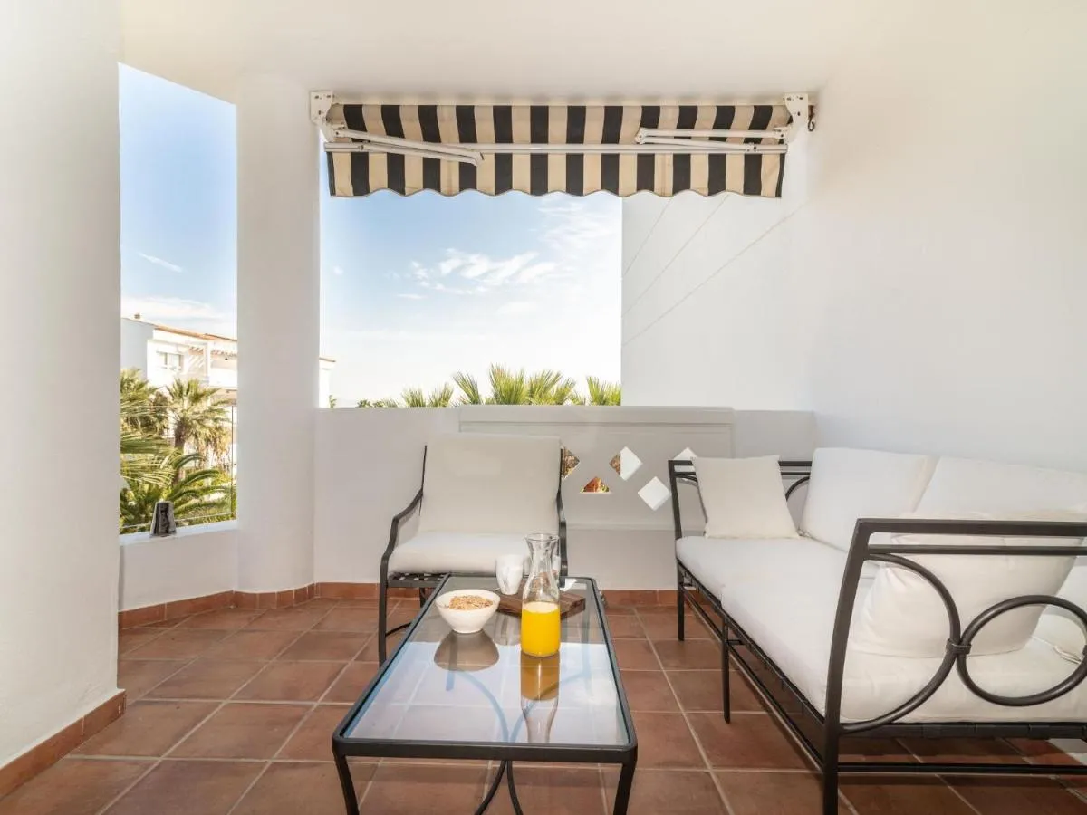 Image 5 of VACATION MARBELLA I Beachfront Quiet Apt with Private Beach Access, A minute walk from Puerto Banus Marina, 24-7 security and Parking