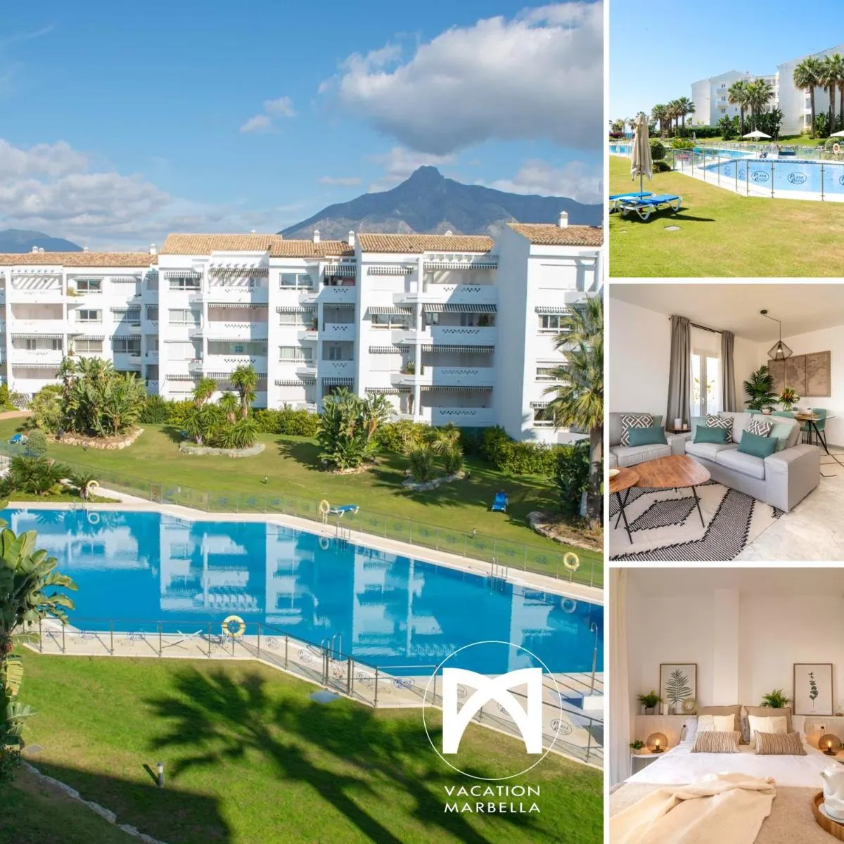 Image 3 of VACATION MARBELLA I Beachfront Quiet Apt with Private Beach Access, A minute walk from Puerto Banus Marina, 24-7 security and Parking