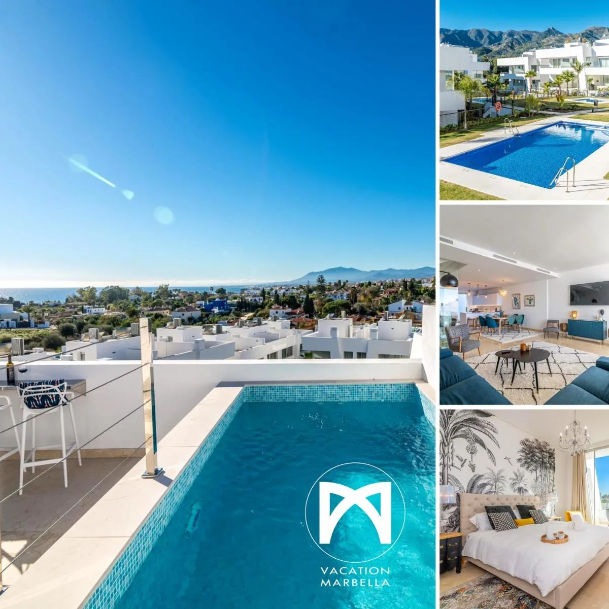 Image 3 of VACATION MARBELLA I Casa Isabel, Private pool with infinity views, BBQ, New Built, Luxury Condo, Top Location