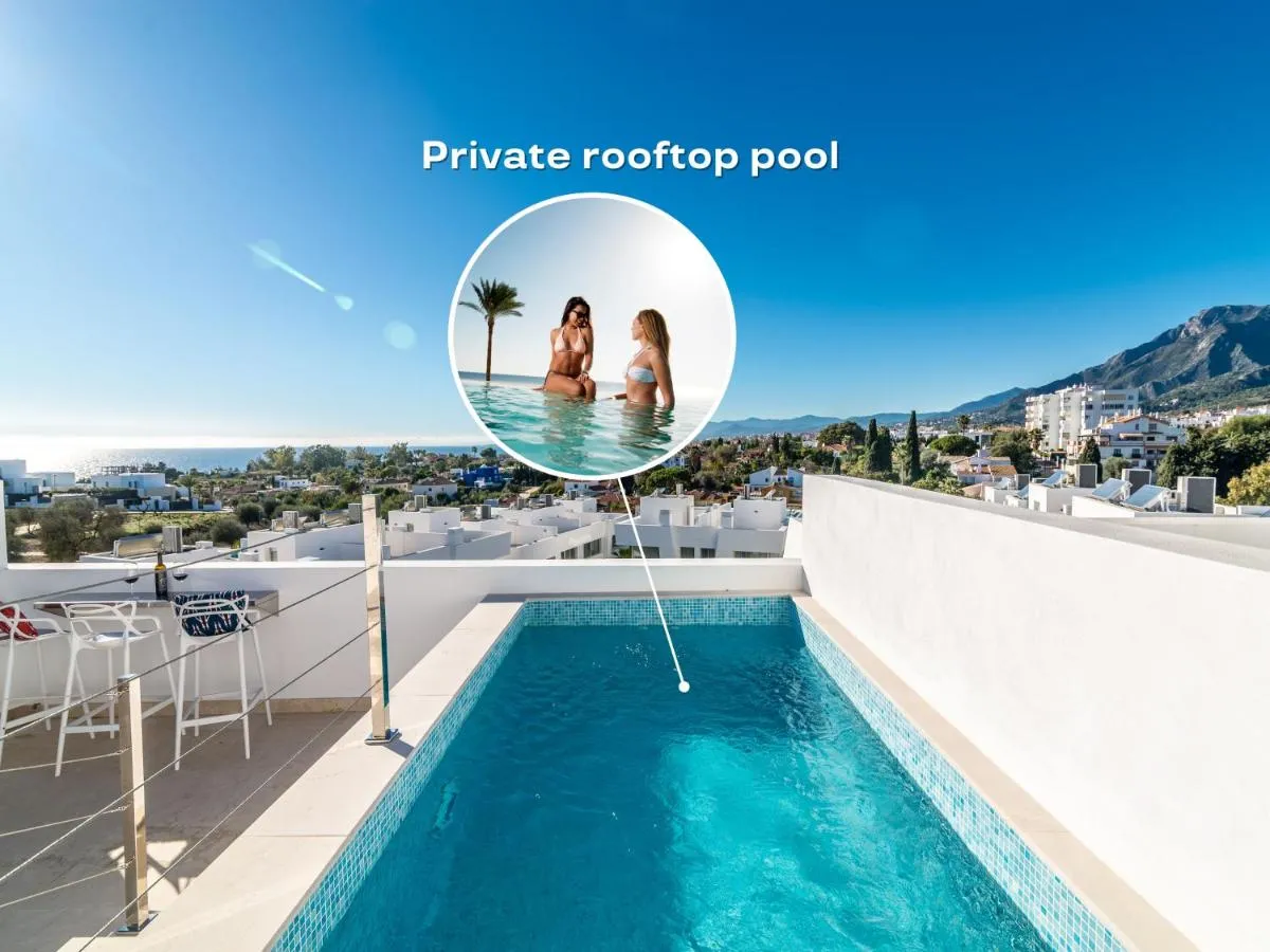 Image 6 of VACATION MARBELLA I Casa Isabel, Private pool with infinity views, BBQ, New Built, Luxury Condo, Top Location