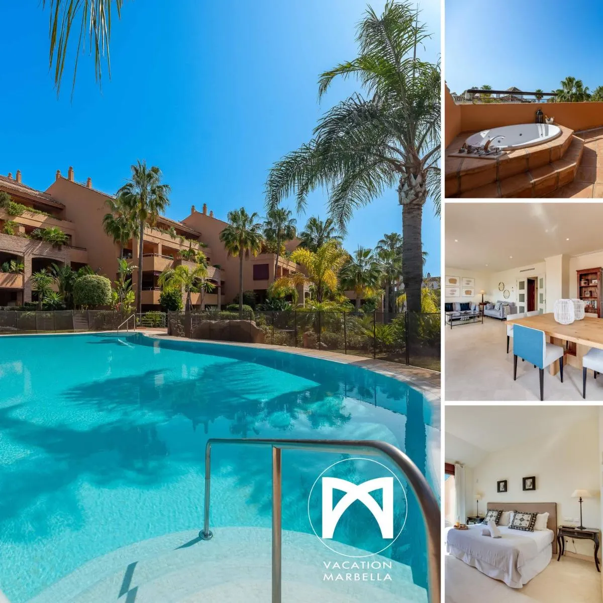 Image 3 of VACATION MARBELLA I Duplex con encanto Bahía, 280m2 Duplex Penthouse, Luxury Complex, A minute from the beach, 24-7 security, Best Beach in town