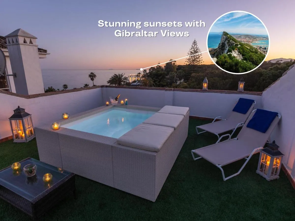 Image 2 of VACATION MARBELLA I Las Canas Beachfront Haven, Sea View, Jacuzzi, Golden Mile, Duplex Penthouse, 24-7 security