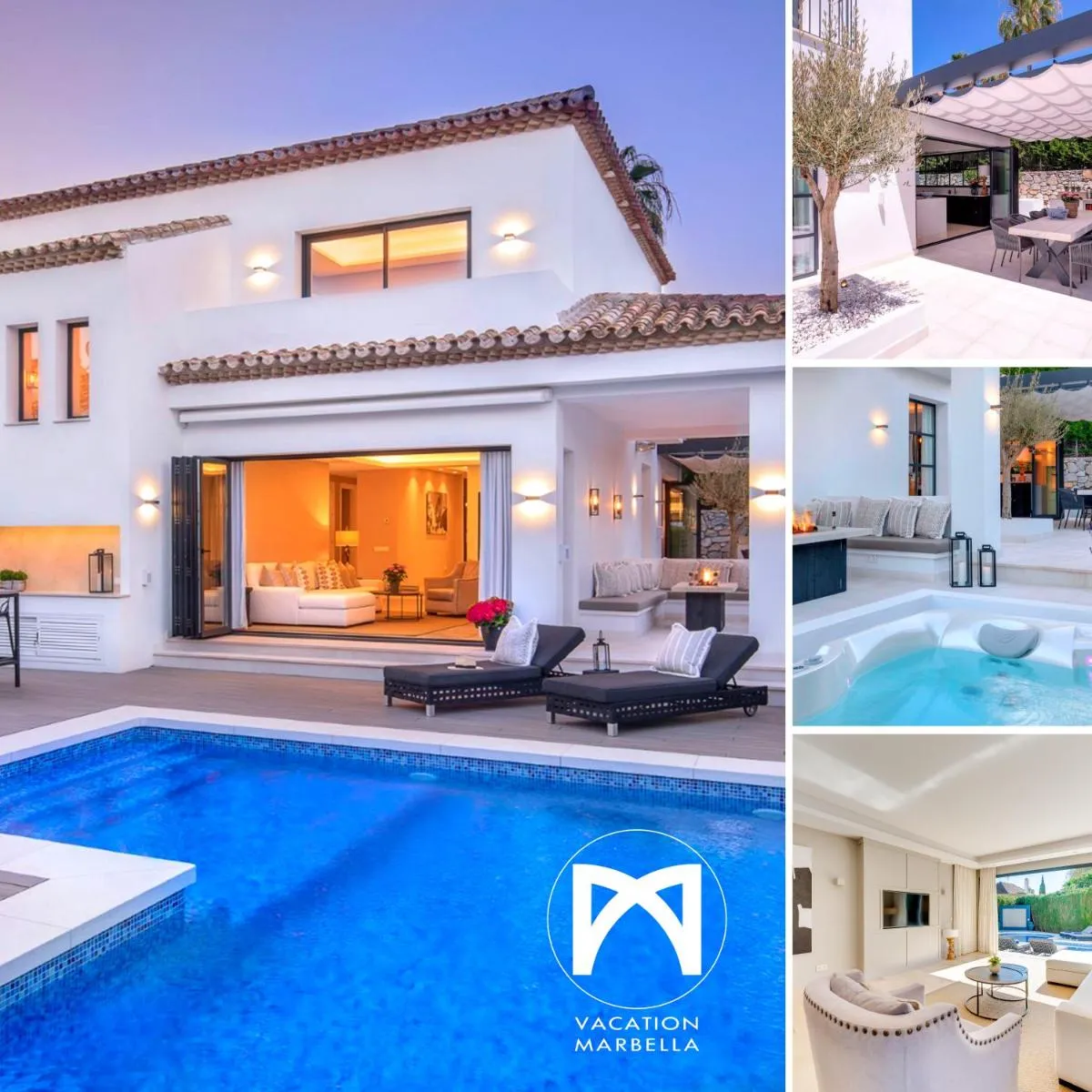 Image 3 of VACATION MARBELLA I Villa Lina, Golf Valley, Private Heated Pool, Jacuzzi, Close to the Marina