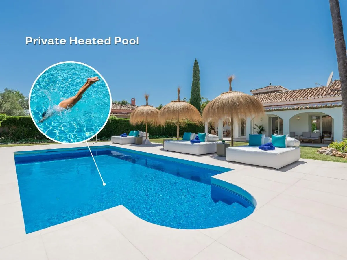 Image 1 of VACATION MARBELLA I Villa Sirio, Golf-Front Villa, Private Heated Pool, Privacy, 10 min from Puerto Banus