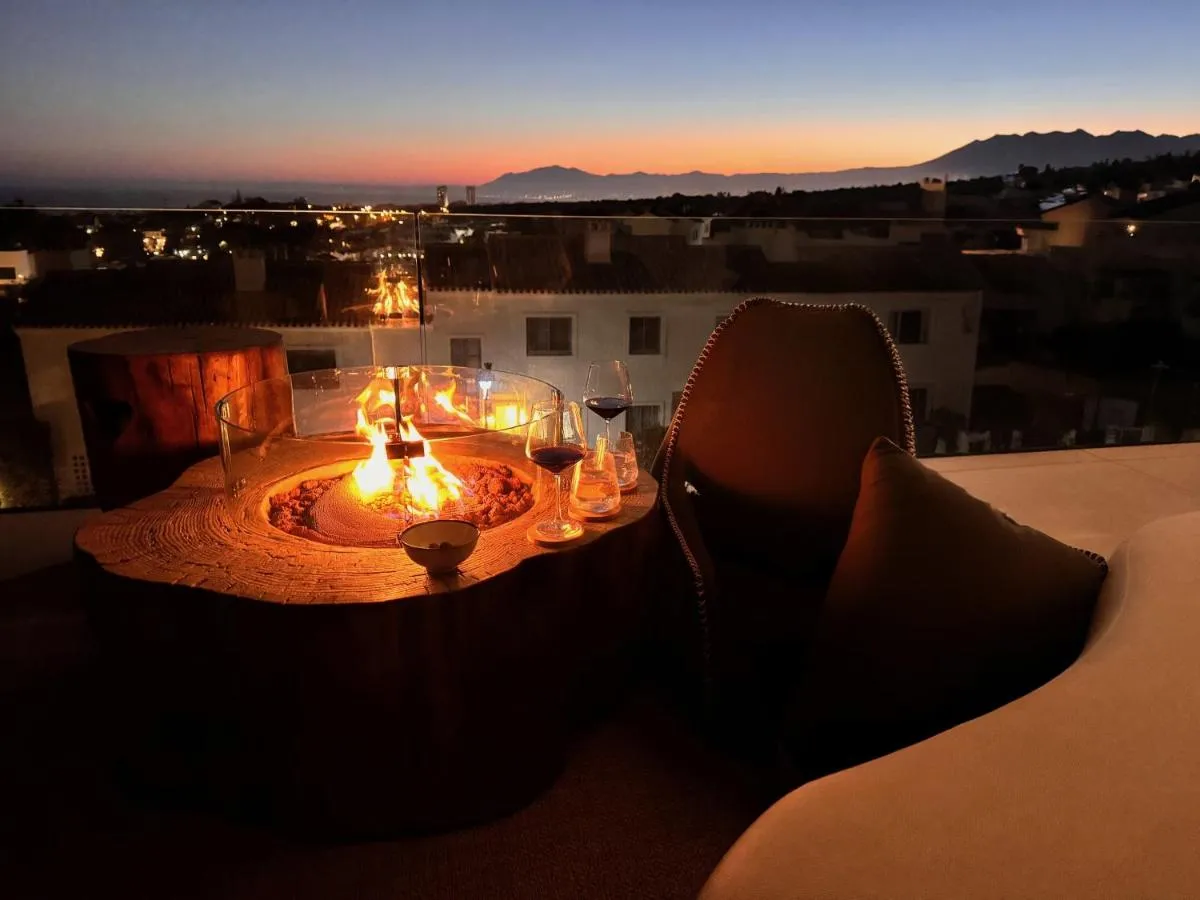Image 5 of Villa Vida – Luxury Panorama Seaview Penthouse in Organic-Boho Design with Pool, Gym, Spa