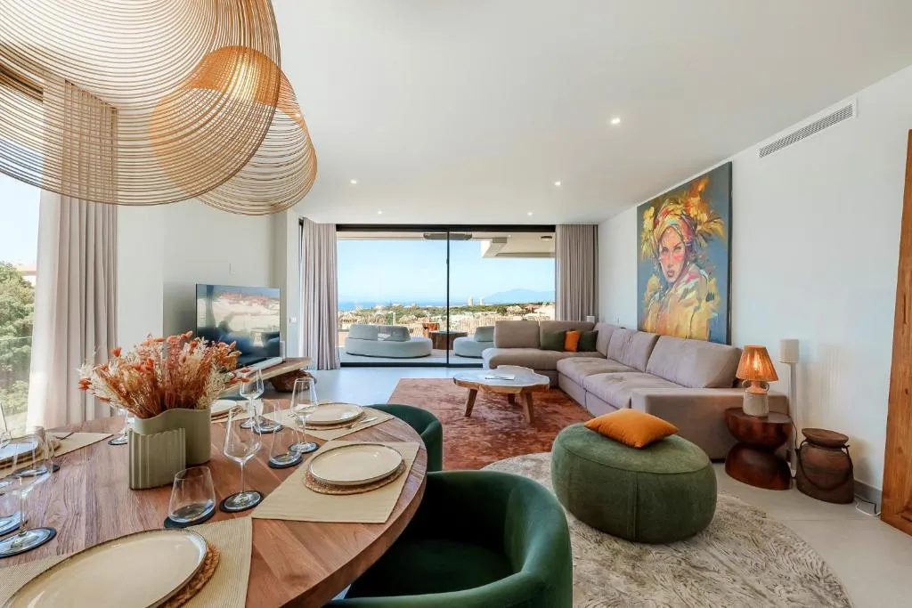 Image of Villa Vida – Luxury Panorama Seaview Penthouse in Organic-Boho Design with Pool, Gym, Spa